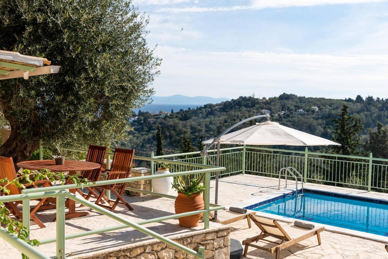 Loggos View House Villa Mastoratika Ngoại thất bức ảnh